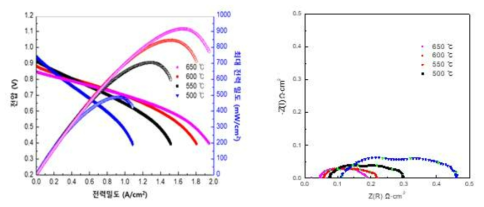 프로톤 전도성 세라믹 연료전지 기본 성능 평가
