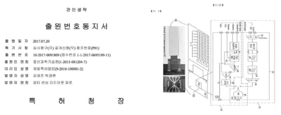 복합센서 ROIC 및 인터페이스 관련 특허출원 1건 (증빙자료)