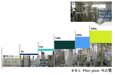 바이오에너지연구소 pilot plant 종합 시스템