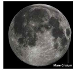 Mare Crisium 지역의 위치