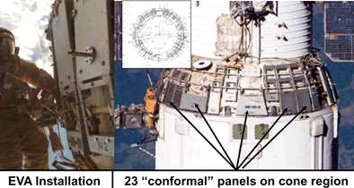 ISS 의 초고속 충돌 보호성능 향상을 위한 보수 공사 작업