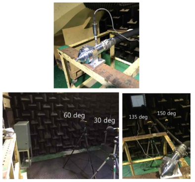 KAIST 무향풍동 내 설치된 초음속 제트 실험 장치