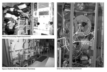 현재 NASA에서 개발 중인 Water Recovery System (WRS)