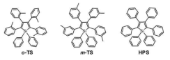 본 연구를 위해 합성된 o-TS와 m-TS 화합물 및 기준물질(HPS)의 화학적 구조