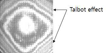 Example of high sensitivitywith g = 100 μm and Γ = 50 μm/fringe shadow moiré on FC-PBGA