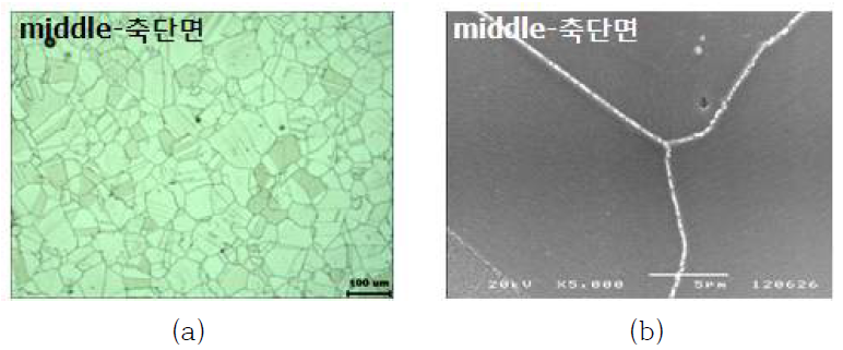 (a) Optical and (b) SEM images of the Alloy 690 base metal in EPRI Alloy 690/152 weld