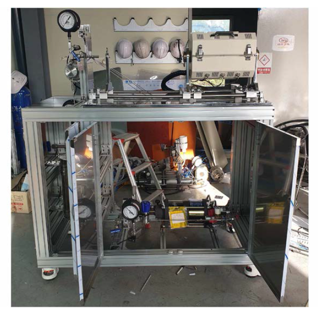 SG tube rupture tester