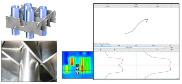 Structure of eggcrate type tube support plate and characteristic signal of bobbin coil absolute mode at 20kHz