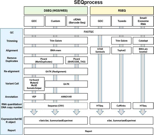 SEQprocess workflow