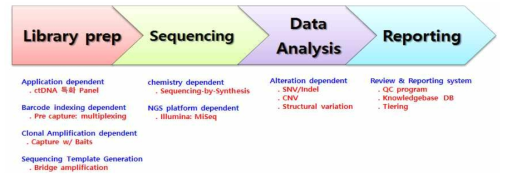 cfDNA 대상 NGS 분석 프로세스
