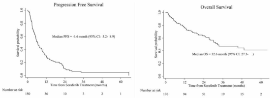 전이성 신장암에서 표적치료제 사용에 따른 불량한 예후 및 생존률