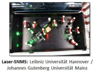 독일 하노버/마인츠 대학에서 개발 중인 Laser-SNMS