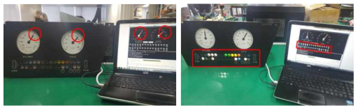 MFA 토오크메타/속도계 및 LED 제어시험