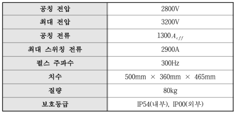 기존품 견인 CONVERTER의 성능