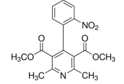 니페디핀 대사체의 구조