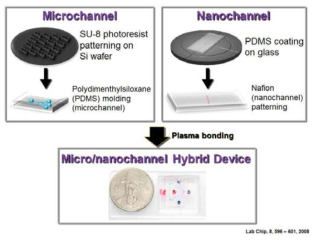 PDMS기반 나노소자 제작 방법