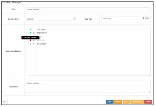 Verification of SIMPLE-typed preprocessing logic