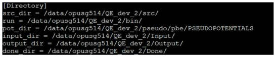 configuration of automated QE execution