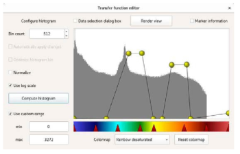 Transfer function editor