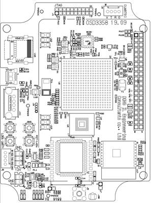 LoRa 스마트센서 노드 PCB t-silk