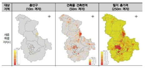 격자기반 국토지표를 활용한 국토조사 방안 연구(국토연구원, 2017)