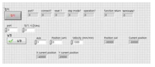 LabVIEW로 모터 제어하는 프로그램