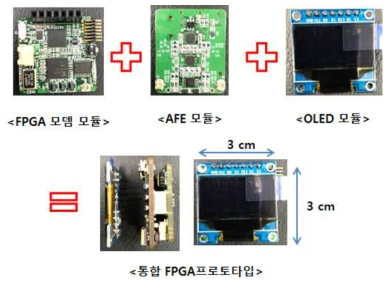 생체통신 통합 FPGA 프로토타입 모듈