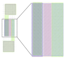 SBD 센서 소자 layout