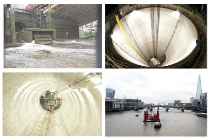 런던의 슈퍼하수도 건설 프로젝트인 Thames Tideway