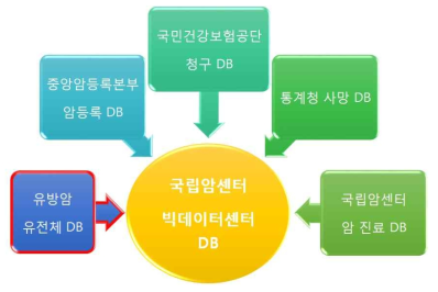 유방암 유전체 DB 연계 체계