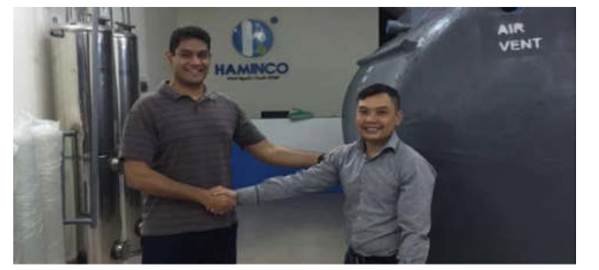 HAMINCO-HICLEAR의 파트너 쉽 체결 *자료출처 : HAMINCO사 홈페이지