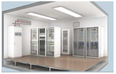 Siemens 민감 설비 소화시스템 실험 예 * 출처 : Siemens, Fire protection in plant rooms(2014)