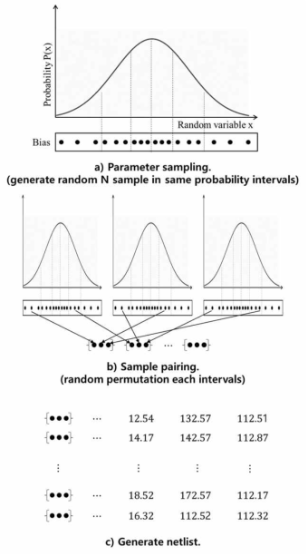 Design of experiment process by Latin hyp ercube sampling