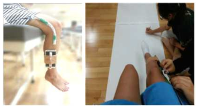 스마트폰을 이용한 무릎관절의 고유수용성 감각 측정