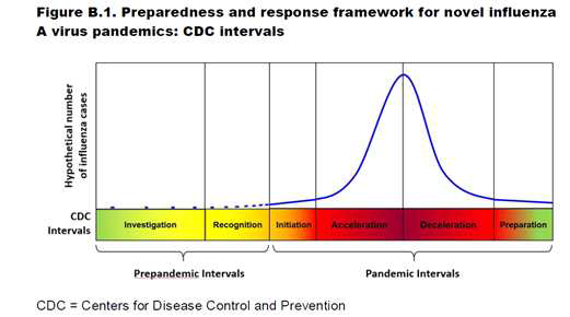 Pandemic Influenza Plan (미국 HHS)중 A형 독감 대응 프레임