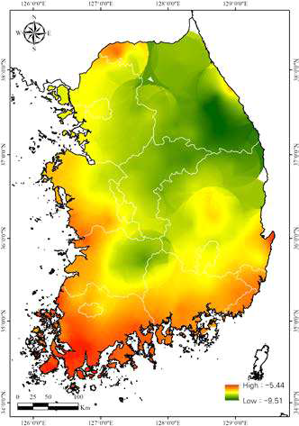 δ18O - 50km