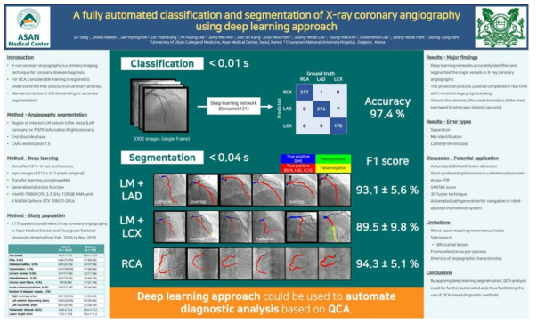 좌주간지 (left main coronary artery)를 포함한 혈관조영술 분할