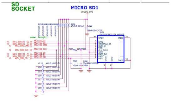 Micro SD 카드 인터페이스