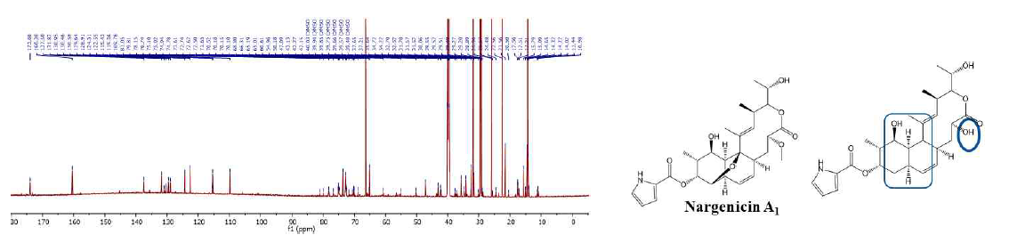 1H NMR spectrum 및 13C NMR spectrum