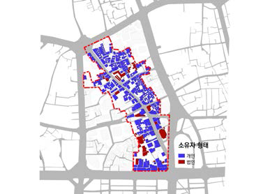 2005년 기준 법인 소유