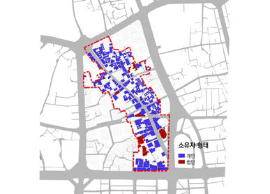 1995년 기준 법인 소유