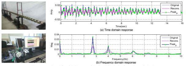 WCS 시스템을 이용한 PPA 신호에 대한 시간 및 주파수 영역 비교