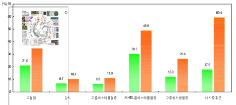 비만에 의해 발생하는 주요 성인병