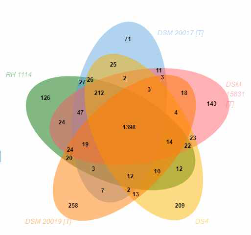 Comparative genomics분석