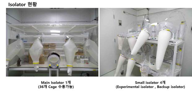무균 마우스 아이솔레이터 시설 및 서플라이어 현황