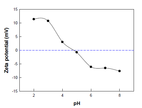 바나나 단백질 isoelectric point (IEP) 측정
