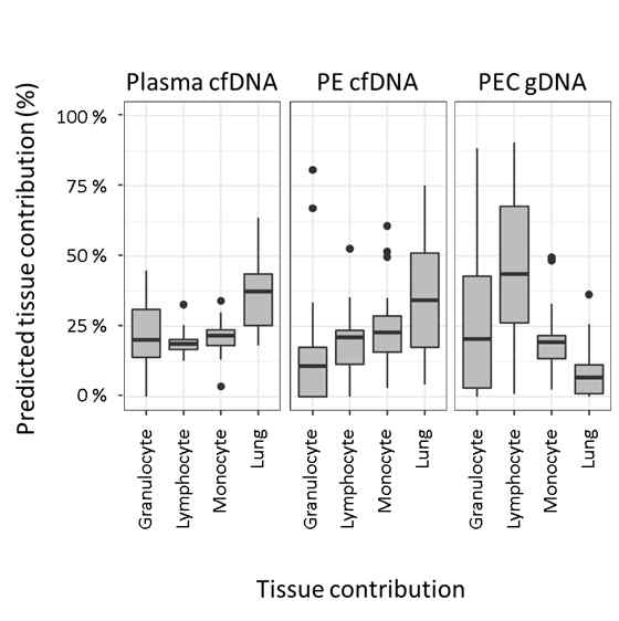 cfDNA 메틸화 기반 세포유형 deconvolution