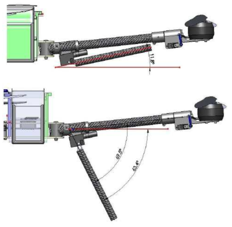 Retractable Landing Gear 장착 각도 설계