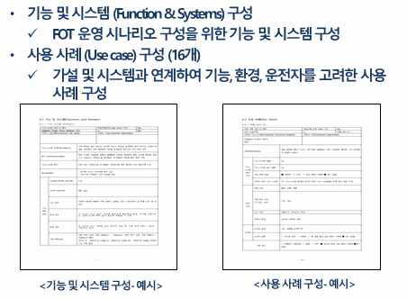 기능 및 시스템, 사용 사례 구성