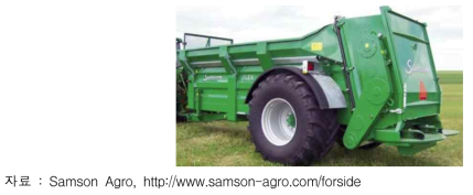 Samson Agro社의 고강도강판을 이용한 경량화 제품